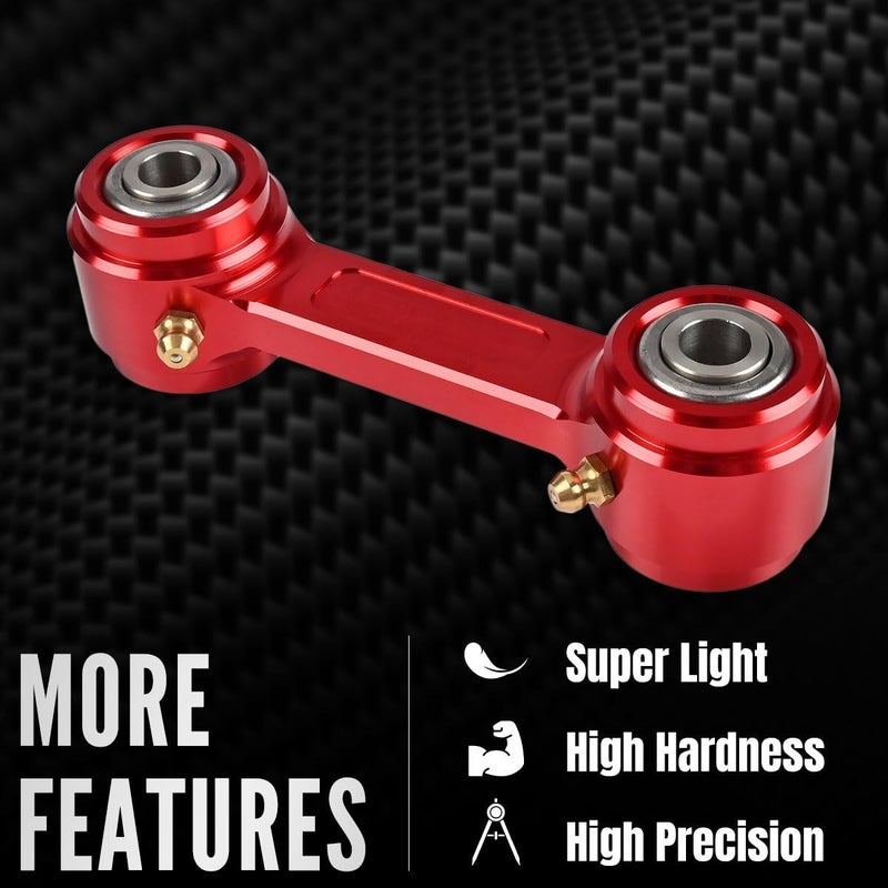 OICCTBF Rear Suspension Lowering Link,Billet Aluminum Motorcycle Off-road Bike Lowers Rear Suspension Drop Link Kit for Honda XR650L 1993-2024 for XR600R 1985-2024 (RED) - Image 5